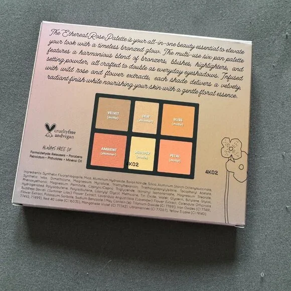 Wingme | NEW Ethereal Rose Face and Eye Palette in Light/Medium - Picture 4 of 8